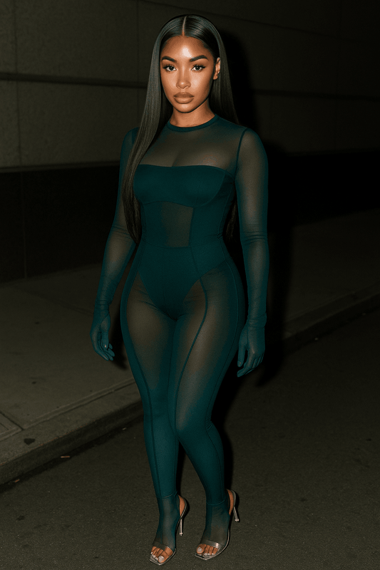 Malachite 3-Piece Set – Sheer Depth in Lush Green Layers - MYCA