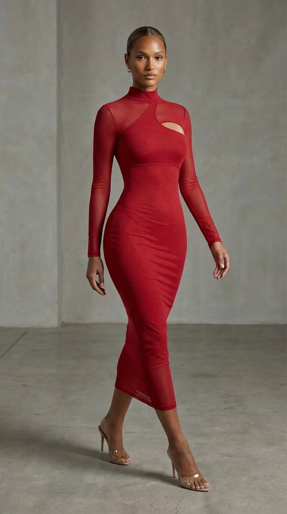 Superior Agate SecondSkin Midi Dress Set