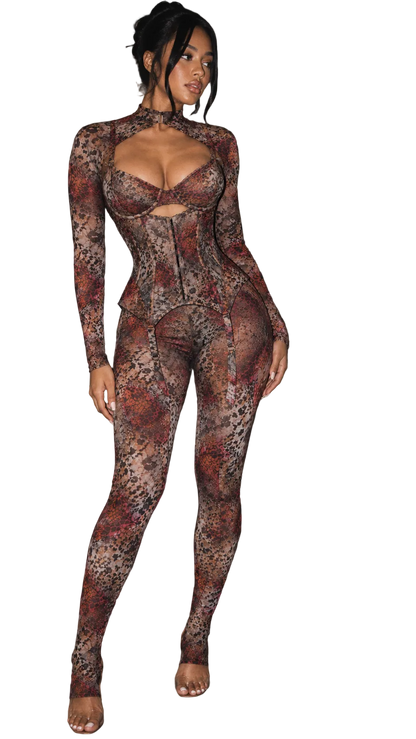 WildSkin 3-Piece Corset Set | MYCA