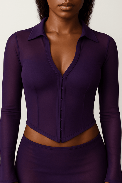 Secondskin Shape Mini Set- Carnelian & Amethyst - MYCA 