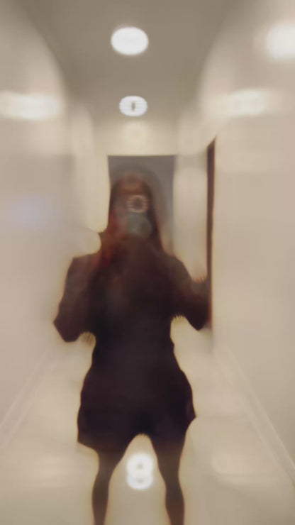 Silk Liquid Organdy Tie-Wrap Co-ord Set | Sheer Blouse & Shorts | MYCA